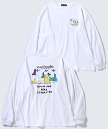 【Mark Gonzales/マーク ゴンザレス】アートワークデザイン ビッグシルエットロングスリーブシャツ