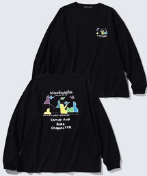 【Mark Gonzales/マーク ゴンザレス】アートワークデザイン ビッグシルエットロングスリーブシャツ
