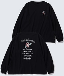 【Mark Gonzales/マーク ゴンザレス】アートワークデザイン ビッグシルエットロングスリーブシャツ