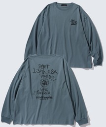 【Mark Gonzales/マーク ゴンザレス】アートワークデザイン ビッグシルエットロングスリーブシャツ