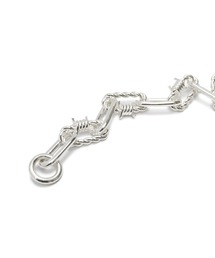 ジャムホームメイドシルバー925安全ピンブレスレット JAM HOME MADE ブレスレット 安全ピン ダイヤモンド チェーン L