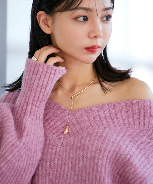 VIS（ビス）の「ハーフチェーンチョーカー（チョーカー・レディース・シルバー/ゴールド・FREE）」の8枚目の写真