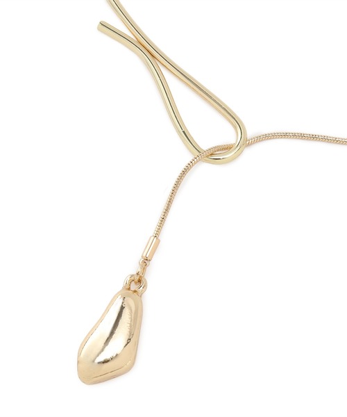 VIS（ビス）の「ハーフチェーンチョーカー（チョーカー・レディース・シルバー/ゴールド・FREE）」の5枚目の写真