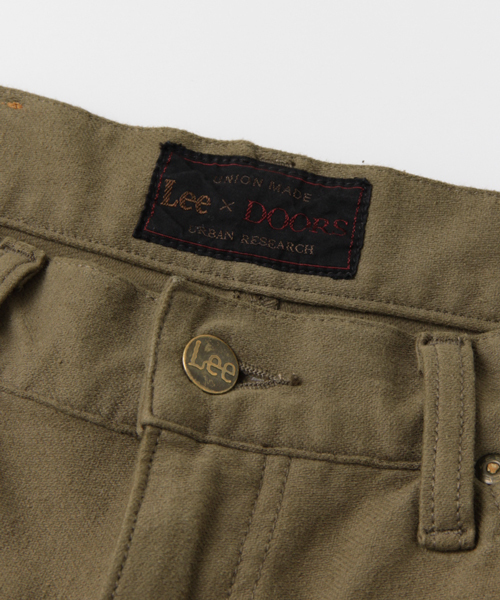 URBAN RESEARCH DOORS MENS(アーバンリサーチ ドアーズ メンズ)の「Lee × DOORS 別注 Cropped Pants(その他パンツ・メンズ・ブラック/カーキ・M/S/L)」の5枚目の写真