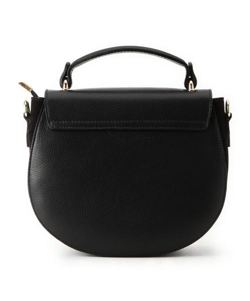 green label relaxing（グリーンレーベルリラクシング）の「MARCO BIANCHINI ラウンドポシェット（ショルダーバッグ・レディース・ブラック/ブラウン・フリー）」の4枚目の写真