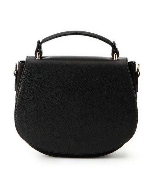 green label relaxing（グリーンレーベルリラクシング）の「MARCO BIANCHINI ラウンドポシェット（ショルダーバッグ・レディース・ブラック/ブラウン・フリー）」の11枚目の写真