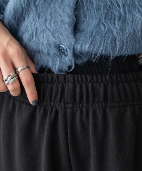 WEGO（ウィゴー）の「WEGO/スウェットジョガーパンツ（スウェットパンツ・レディース・杢グレー/ブラック/アイボリー/サックスブルー/ライトピンク・MEDIUM/SMALL）」の11枚目の写真