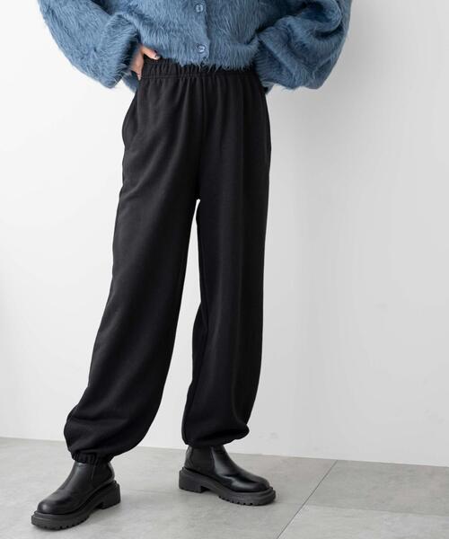 WEGO（ウィゴー）の「WEGO/スウェットジョガーパンツ（スウェットパンツ・レディース・杢グレー/ブラック/アイボリー/サックスブルー/ライトピンク・MEDIUM/SMALL）」の17枚目の写真