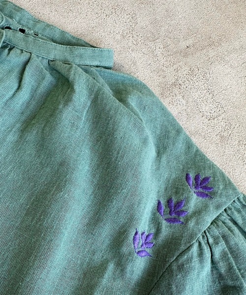 A BOND（アボンド）の「レースカフブラウス（90～150cm）（シャツ/ブラウス・キッズ・ブラック/ライトブルー・90/100/110/120/130/140/150）」の5枚目の写真