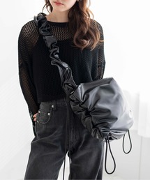 WEGO | WEGO/ドロストギャザーショルダー(ショルダーバッグ)