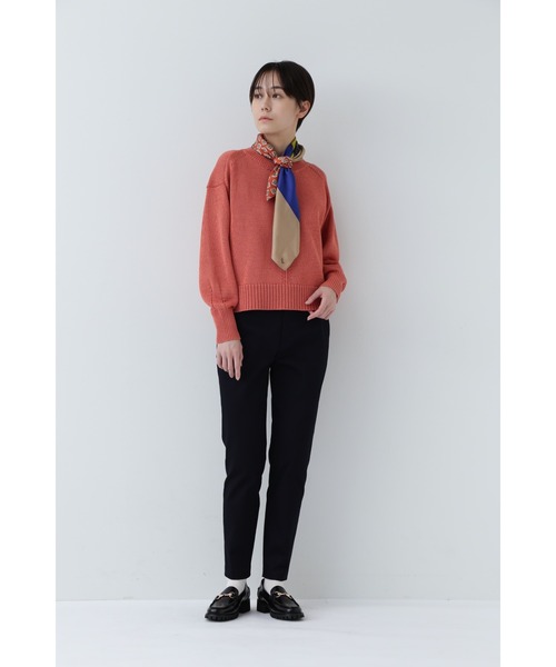 human woman（ヒューマンウーマン）の「◆ギマコットンプルオーバー（ニット/セーター・レディース・グレー系その他/ホワイト系その他/ピンク/ブルー・MEDIUM）」の16枚目の写真