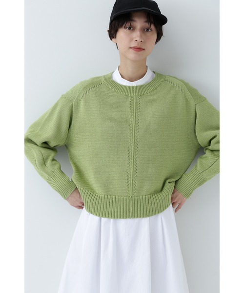 【新品】2024SS✨️ヒューマンウーマン　ギマコットンプルオーバー ヒューマンウーマン human woman ◇ギマコットンプルオーバー