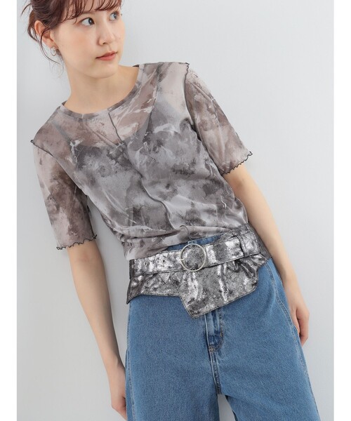 Ray BEAMS / メタリック ベルト（ベルト）｜Ray BEAMS（レイビームス）