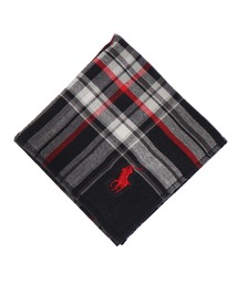 POLO RALPH LAUREN（ポロ ラルフ ローレン）の「POLO RALPH LAUREN/紳士ミニタオル<チェック・ポロポニー>（ハンカチ/ハンドタオル・メンズ）」