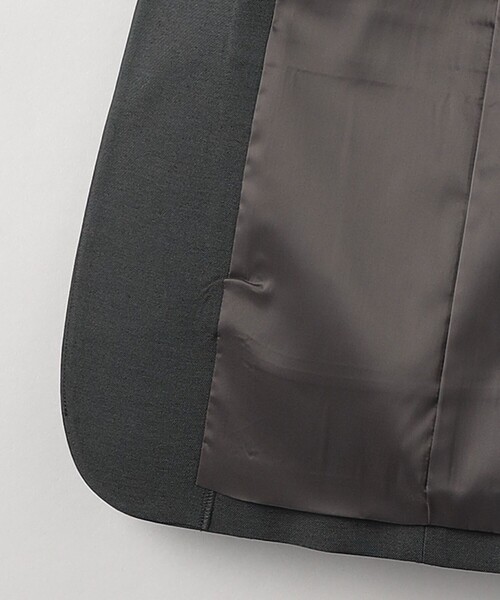BEAUTY&YOUTH UNITED ARROWS（ビューティーアンドユースユナイテッドアローズ）の「アセテートブレンド カラーレス ジャケット（ノーカラージャケット・レディース・ベージュ/ブラック・S/M）」の19枚目の写真
