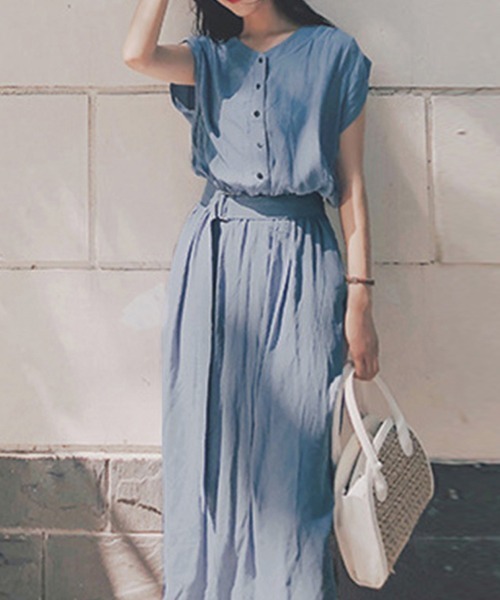 Miniministore(ミニミニストア)の「シャツワンピース レディース(シャツワンピース・レディース・イエロー/ブラック/ブルー・L/S/M)」の8枚目の写真