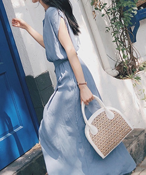 Miniministore(ミニミニストア)の「シャツワンピース レディース(シャツワンピース・レディース・イエロー/ブラック/ブルー・L/S/M)」の10枚目の写真