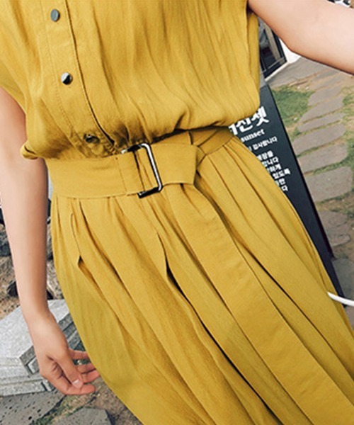 Miniministore(ミニミニストア)の「シャツワンピース レディース(シャツワンピース・レディース・イエロー/ブラック/ブルー・L/S/M)」の16枚目の写真