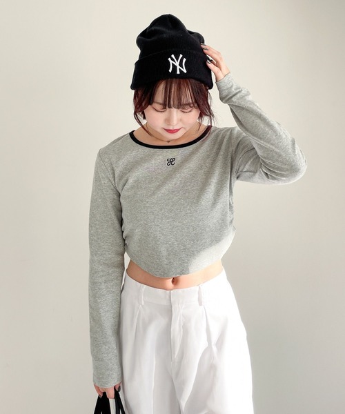 Heather(ヘザー)の「【NEW ERA】Basic Cuff Knit 989328(ニットキャップ/ビーニー・レディース・ブラック/アイボリー・ONE SIZE)」の18枚目の写真