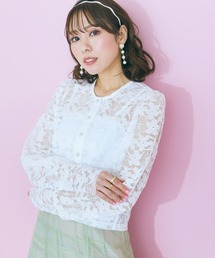 marun | 大きいサイズ レースカーディガン marun(カーディガン/ボレロ)