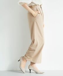 le.coeur blanc | サイドバックルベルトタックパンツ(その他パンツ)