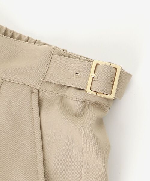 le.coeur blanc（ルクールブラン）の「サイドバックルベルトタックパンツ（その他パンツ・レディース・グレー/ベージュ/ブラック・38/36）」の21枚目の写真