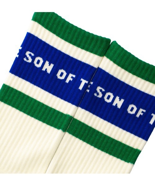 SON OF THE CHEESE（サノバチーズ）の「【SON OF THE CHEESE（サノバチーズ）】POOL SOX（ソックス/靴下・メンズ・グリーン/ブルー/ブラック・FREE）」の7枚目の写真