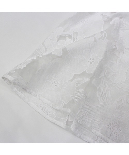 MODE ROBE（モードローブ）の「フラワーオパールブラウス（シャツ/ブラウス・レディース・ホワイト・FREE）」の13枚目の写真