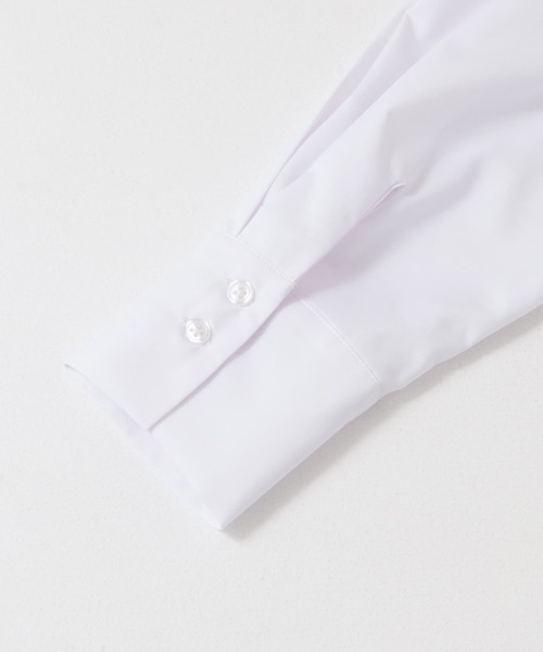 ITEMS URBANRESEARCH（アイテムズ アーバンリサーチ）の「バンドカラービッグシャツ（シャツ/ブラウス・レディース・ライトブルー/ブルー/ホワイト・FREE）」の14枚目の写真