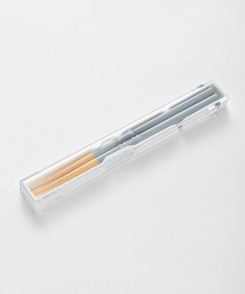 BRUNO（ブルーノ）の「ケース付き若狭塗ランチ箸（カトラリー・レディース・ブルー/グレー/アイボリー/ピンク・ﾌﾘ-）」の13枚目の写真