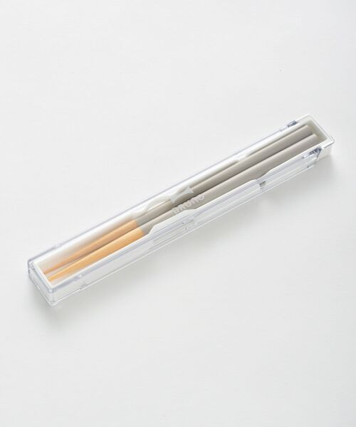 BRUNO（ブルーノ）の「ケース付き若狭塗ランチ箸（カトラリー・レディース・ブルー/グレー/アイボリー/ピンク・ﾌﾘ-）」の22枚目の写真