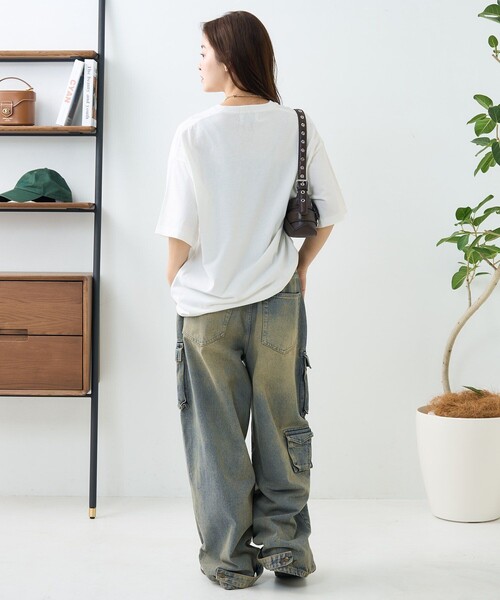 PUBLUX（パブリュクス）の「Bohemian Chop/ボヘミアンチョップ パーカーDOG アニマルプリントTシャツ　限定展開（Tシャツ/カットソー・レディース・オフホワイト/チャコールグレー/ピンク・S/M/L）」の20枚目の写真