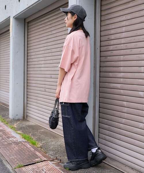 PUBLUX（パブリュクス）の「Bohemian Chop/ボヘミアンチョップ パーカーDOG アニマルプリントTシャツ　限定展開（Tシャツ/カットソー・レディース・オフホワイト/チャコールグレー/ピンク・S/M/L）」の15枚目の写真