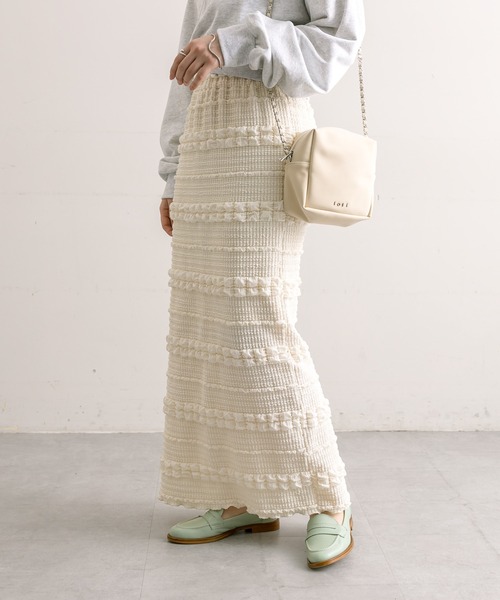 loti（ロティ）の「【2色展開】loti スクエアチェーンショルダーバッグ（ショルダーバッグ・レディース・ブルー/アイボリー・ONE SIZE）」の15枚目の写真