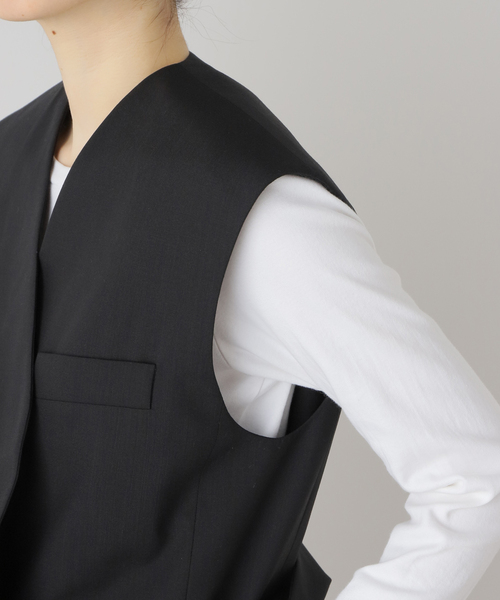 AP STUDIO（エーピーストゥディオ）の「【GAUCHERE/ゴシェール】デザインジレ（ベスト・レディース・ブラック・FREE）」の17枚目の写真