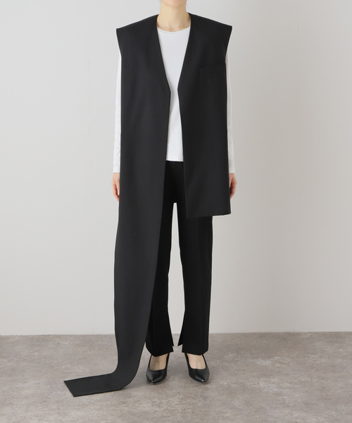 AP STUDIO（エーピーストゥディオ）の「【GAUCHERE/ゴシェール】デザインジレ（ベスト・レディース・ブラック・FREE）」の11枚目の写真