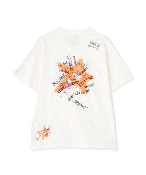 L.H.P（エルエイチピー）の「【WEB&DEPOT限定】UMLAUT/ウムラウト/グラフィックTEE（Tシャツ/カットソー・レディース・ブラック/ホワイト・L/M）」の3枚目の写真