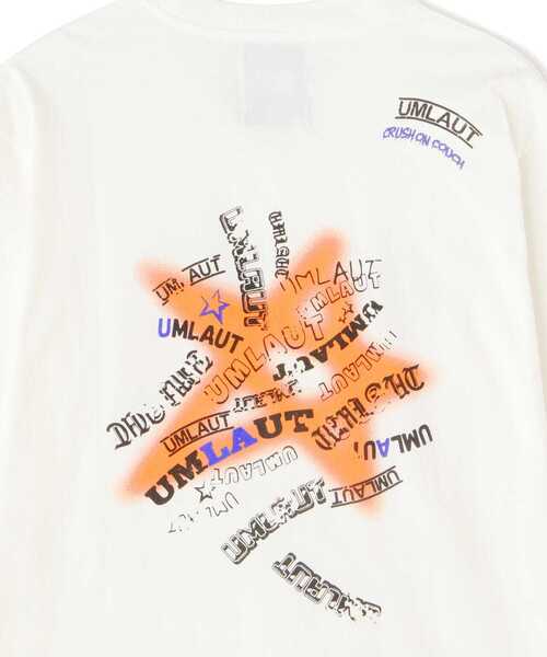 L.H.P（エルエイチピー）の「【WEB&DEPOT限定】UMLAUT/ウムラウト/グラフィックTEE（Tシャツ/カットソー・レディース・ブラック/ホワイト・L/M）」の9枚目の写真