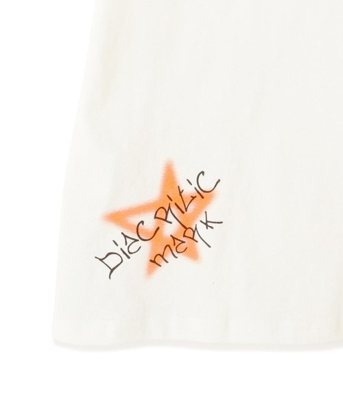 L.H.P（エルエイチピー）の「【WEB&DEPOT限定】UMLAUT/ウムラウト/グラフィックTEE（Tシャツ/カットソー・レディース・ブラック/ホワイト・L/M）」の10枚目の写真