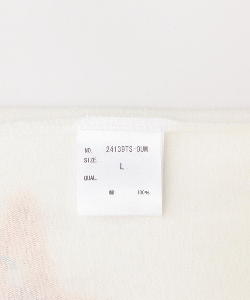 L.H.P（エルエイチピー）の「【WEB&DEPOT限定】UMLAUT/ウムラウト/グラフィックTEE（Tシャツ/カットソー・レディース・ブラック/ホワイト・L/M）」の6枚目の写真