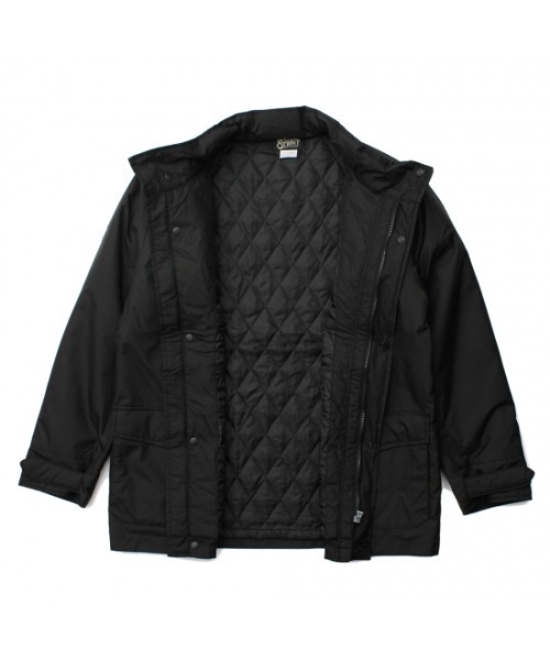Starting Over(スターティングオーバー)の「【THE STRAIT (ストレイト)】NYLON MILITARY JKT(ミリタリージャケット・メンズ・オリーブドラブ/ブラック・L/M)」の8枚目の写真