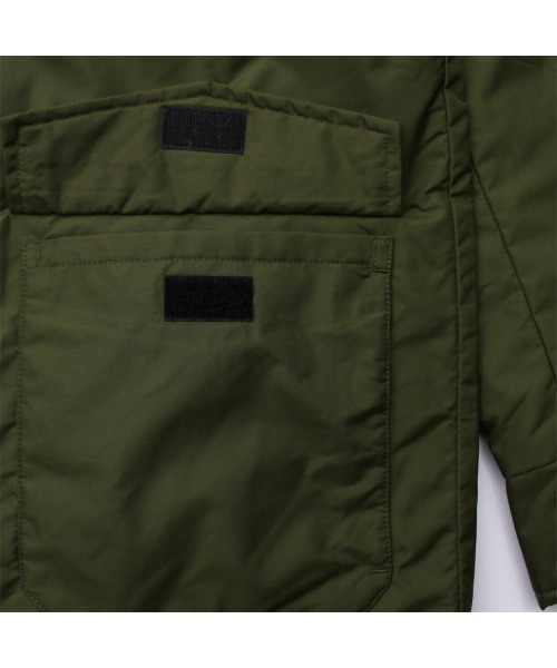 Starting Over(スターティングオーバー)の「【THE STRAIT (ストレイト)】NYLON MILITARY JKT(ミリタリージャケット・メンズ・オリーブドラブ/ブラック・L/M)」の16枚目の写真