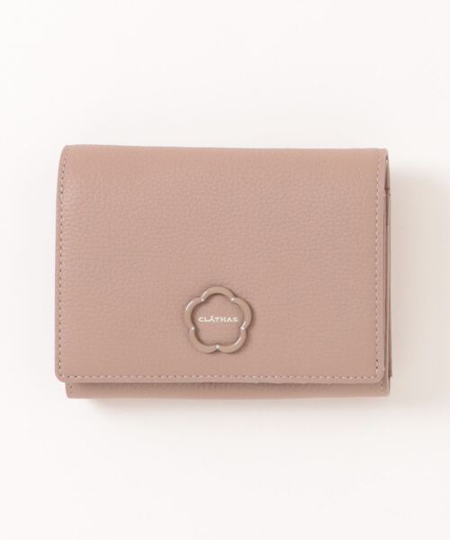 CLATHAS（クレイサス）の「ブルトン 二つ折り財布（財布・レディース・グレイッシュベージュ/ラベンダー/ダークグレー・FREE）」の3枚目の写真