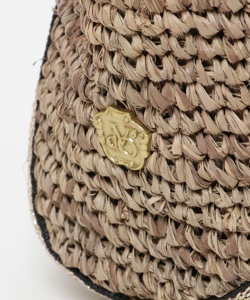 VIOLAd’ORO ラフィアカゴバッグ SMALL VIOLAd'ORO（ヴィオラドーロ）の「VIOLAd'ORO ラフィアかご