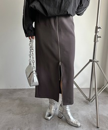 ダブルジップナロースカート【ZOZOTOWN限定アイテム】