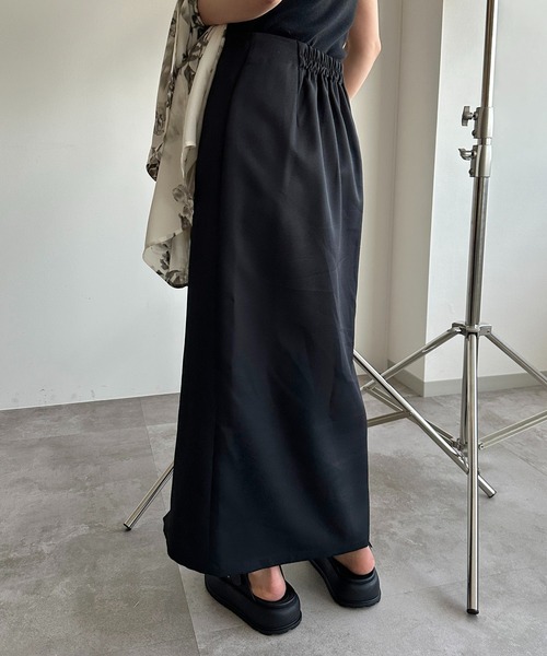 apres jour mignon（アプレジュールミニョン）の「ダブルジップナロースカート【ZOZOTOWN限定アイテム】（スカート・レディース・グリーン系その他/チャコールグレー/ブラック・SMALL/X-LARGE/MEDIUM）」の22枚目の写真