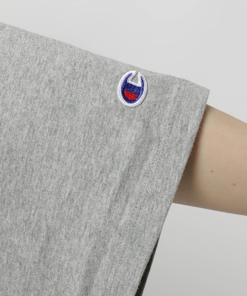 Champion（チャンピオン）の「【Champion(チャンピオン)】リンガ七分Ｔシャツ（Tシャツ/カットソー・レディース・ホワイト/グレー/ベージュ・MEDIUM/LARGE）」の18枚目の写真