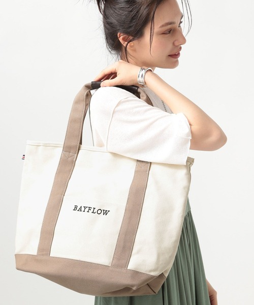 新品タグ付✨BAYFLOW セットアップ　パイル地　オルテガ柄　 ロゴタグ　L 新品タグ付✨BAYFLOW セットアップパイル地オルテガ柄 ロゴタグL