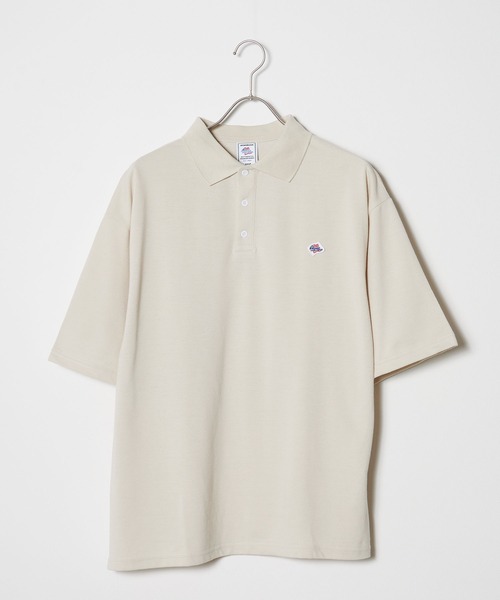 JEMORGAN(ジェーイーモーガン)の「JEMORGAN/ジェーイーモーガン T/Cカノコワッペンポロ(ポロシャツ・メンズ・ベージュ/ネイビー/ホワイト/ブラック・L/XL/M)」の3枚目の写真