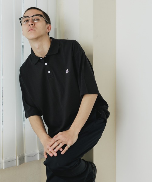 JEMORGAN(ジェーイーモーガン)の「JEMORGAN/ジェーイーモーガン T/Cカノコワッペンポロ(ポロシャツ・メンズ・ベージュ/ネイビー/ホワイト/ブラック・L/XL/M)」の7枚目の写真